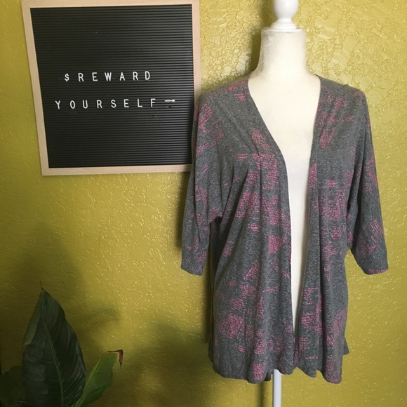 LuLaRoe Sweaters - Lularoe | Grey Pink Cardigan